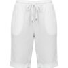 Baukje · Relaxed linen bermuda shorts — product front (AI visualisation)