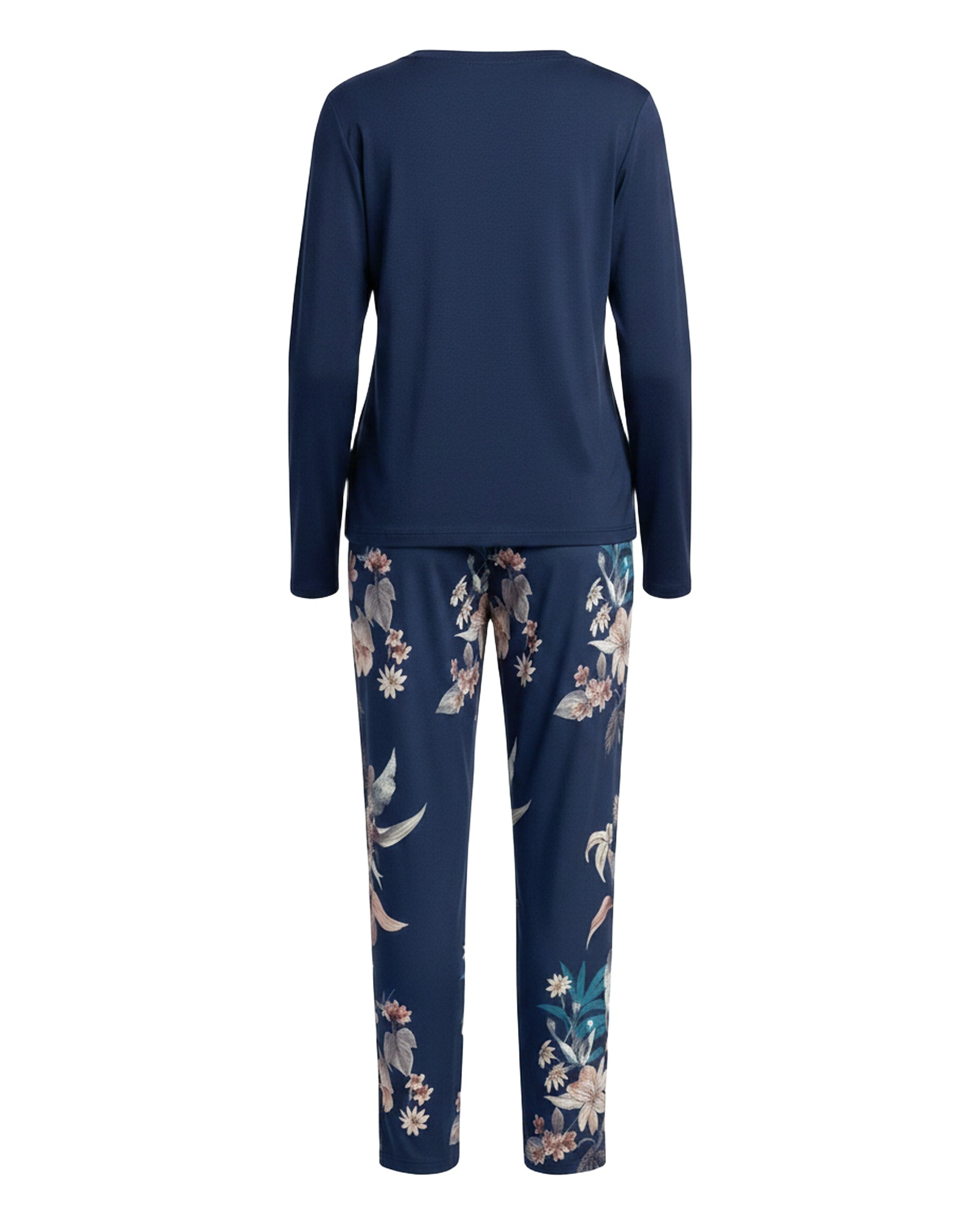 Berdien Top And Printed Trouser Set — Produkt Rückansicht (KI-Visualisierung)