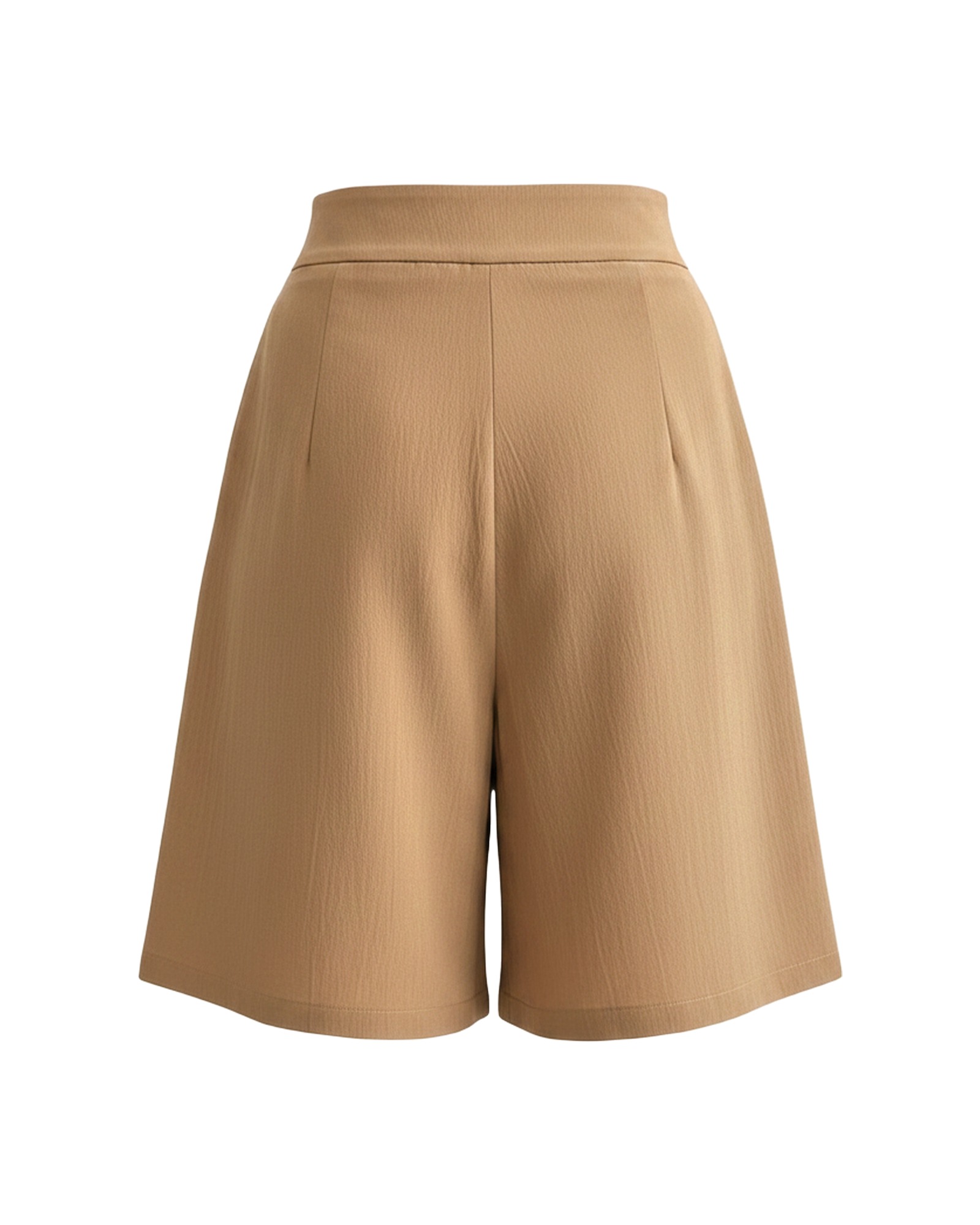 Froukje · Getailleerde wijde nette short — kleurvariant (AI-visualisatie)