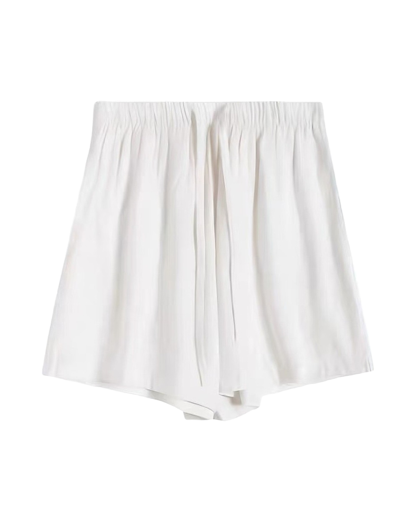 Grietje · Linen wide-leg shorts — product front