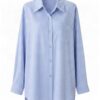 Ineke · Striped shirt blouse — product front (AI visualisation)