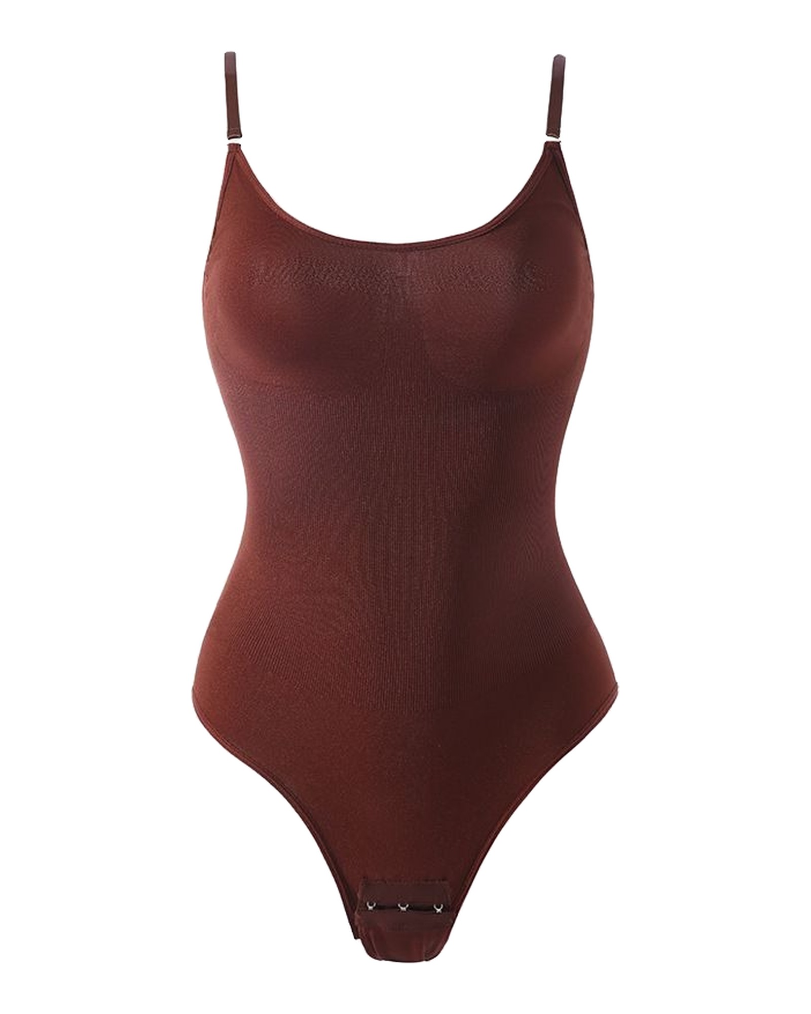 Jantina · Plus-size full-body shaper — Produkt, Vorderansicht (brown)