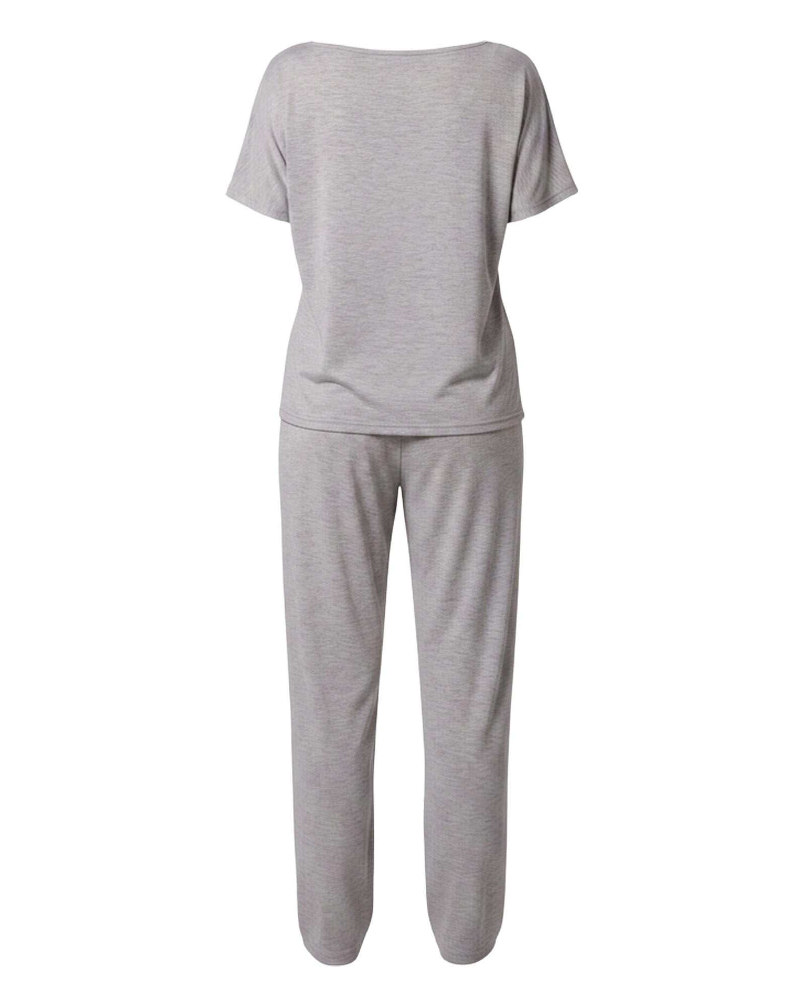 Lisette boat-neck top and trouser set — Produkt Rückansicht (KI-Visualisierung)