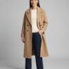 Martine khaki coat, Farbvariante (KI-Visualisierung)