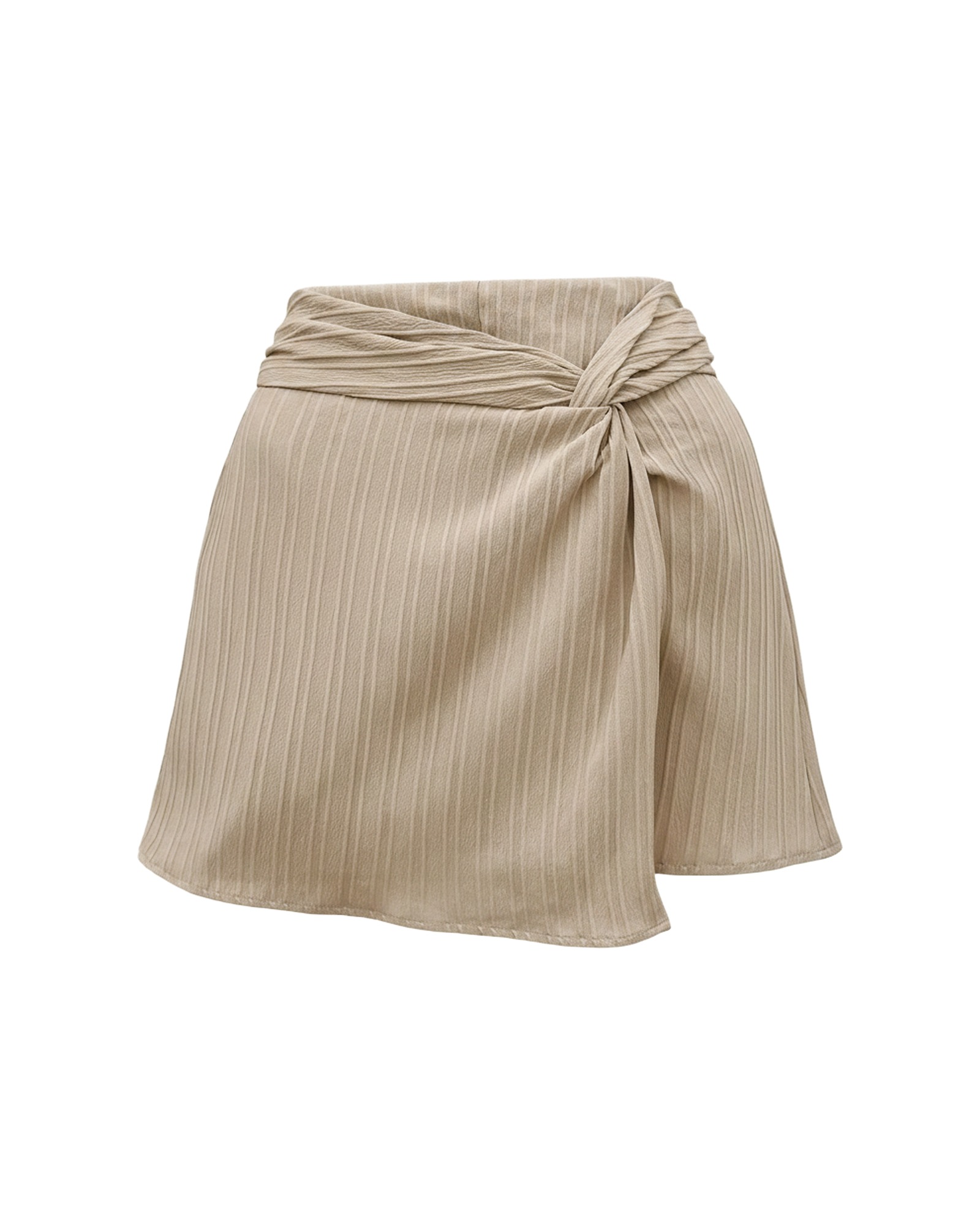 Martje · Twist-front skort — product front (AI visualisation)