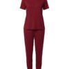 Olga Satin Touch Lounge Set — Produkt Vorderansicht (KI-Visualisierung)