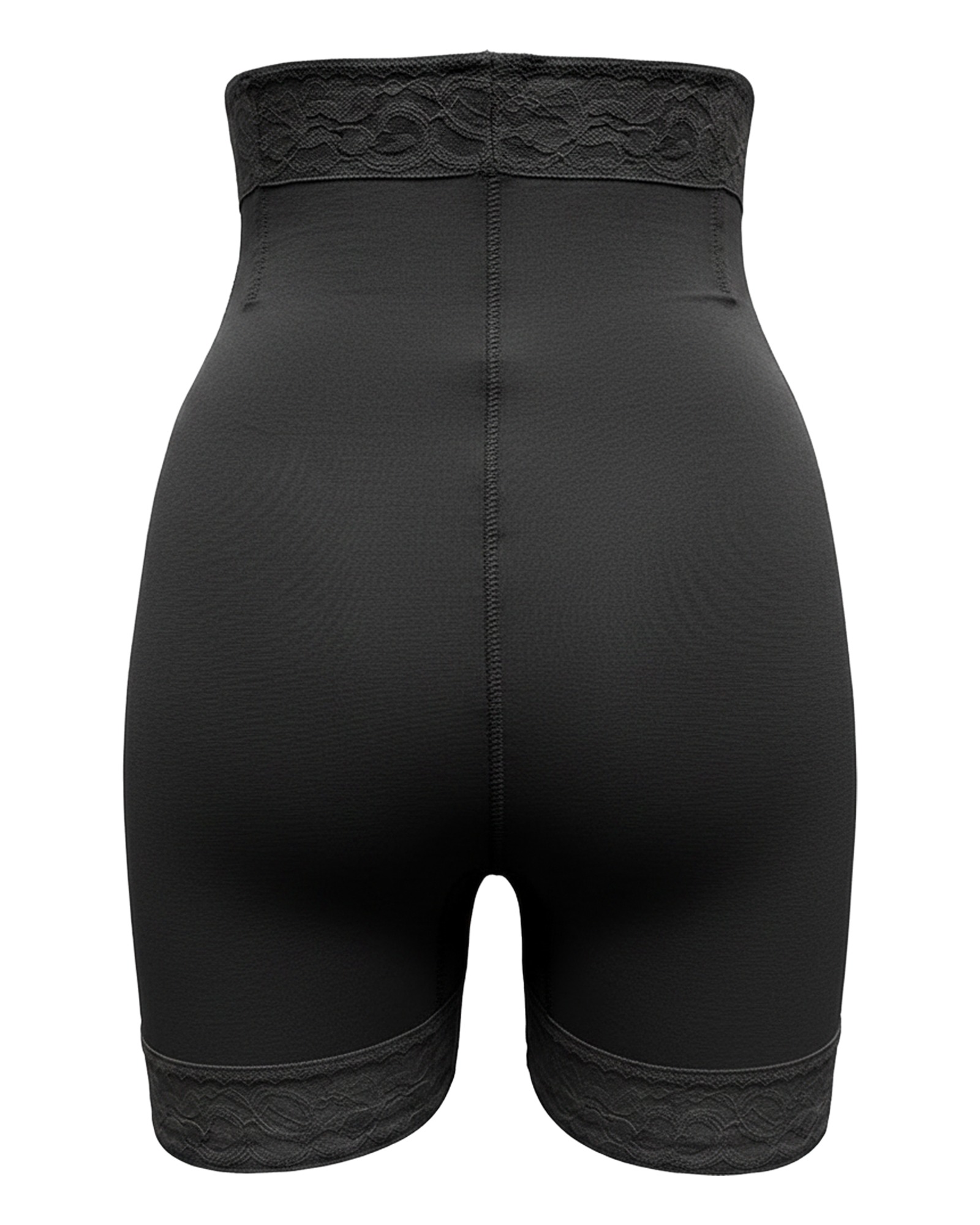 Sientje high-waist shaping short — product back (AI visualisation)