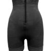 Sientje high-waist shaping short — product voorkant, zwart