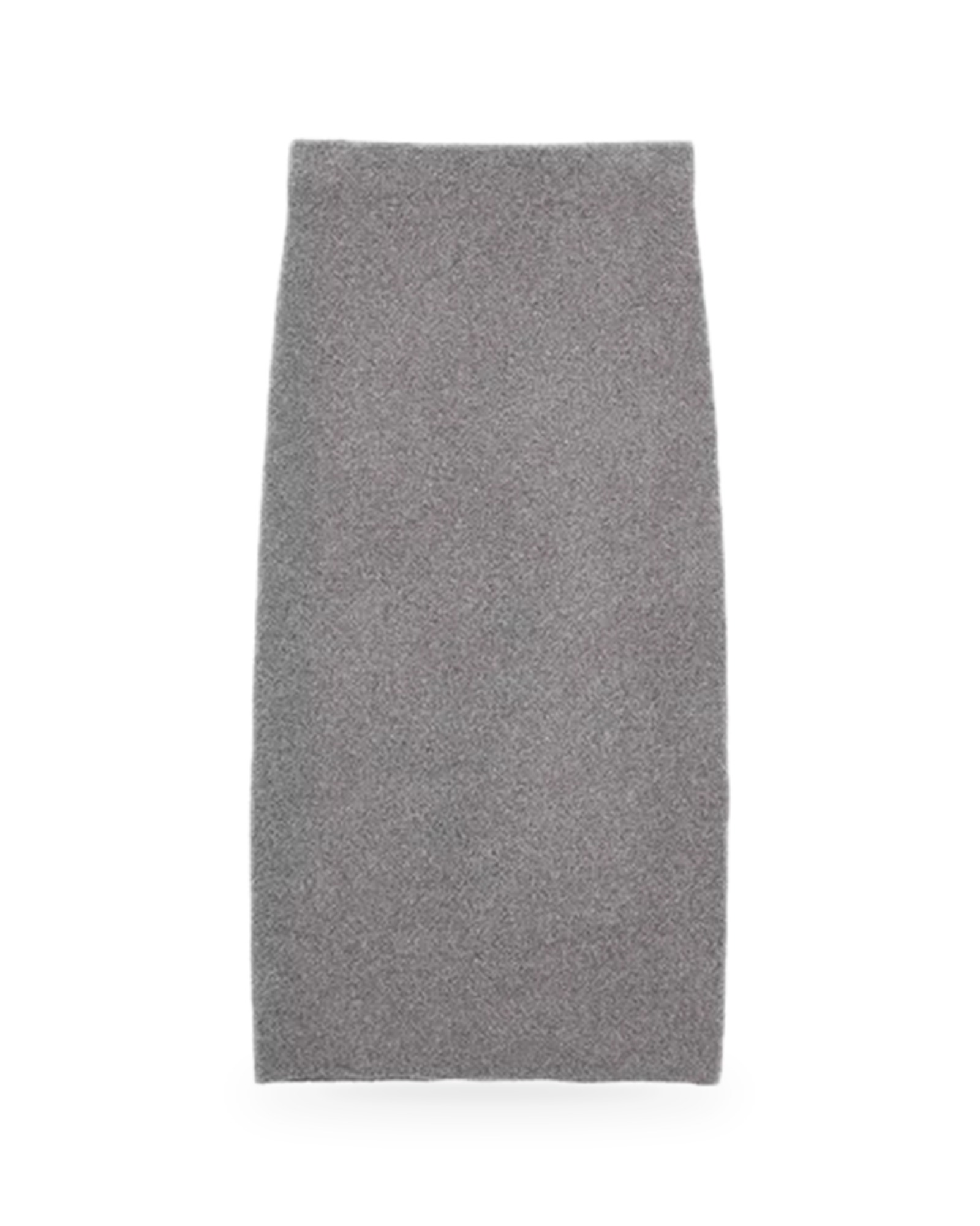 Willemien · Gebreid vest met midirok (set) — rok (AI-visualisatie)