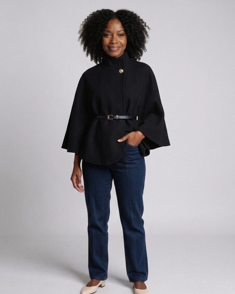 Sytske black coat, Farbvariante (KI-Visualisierung)