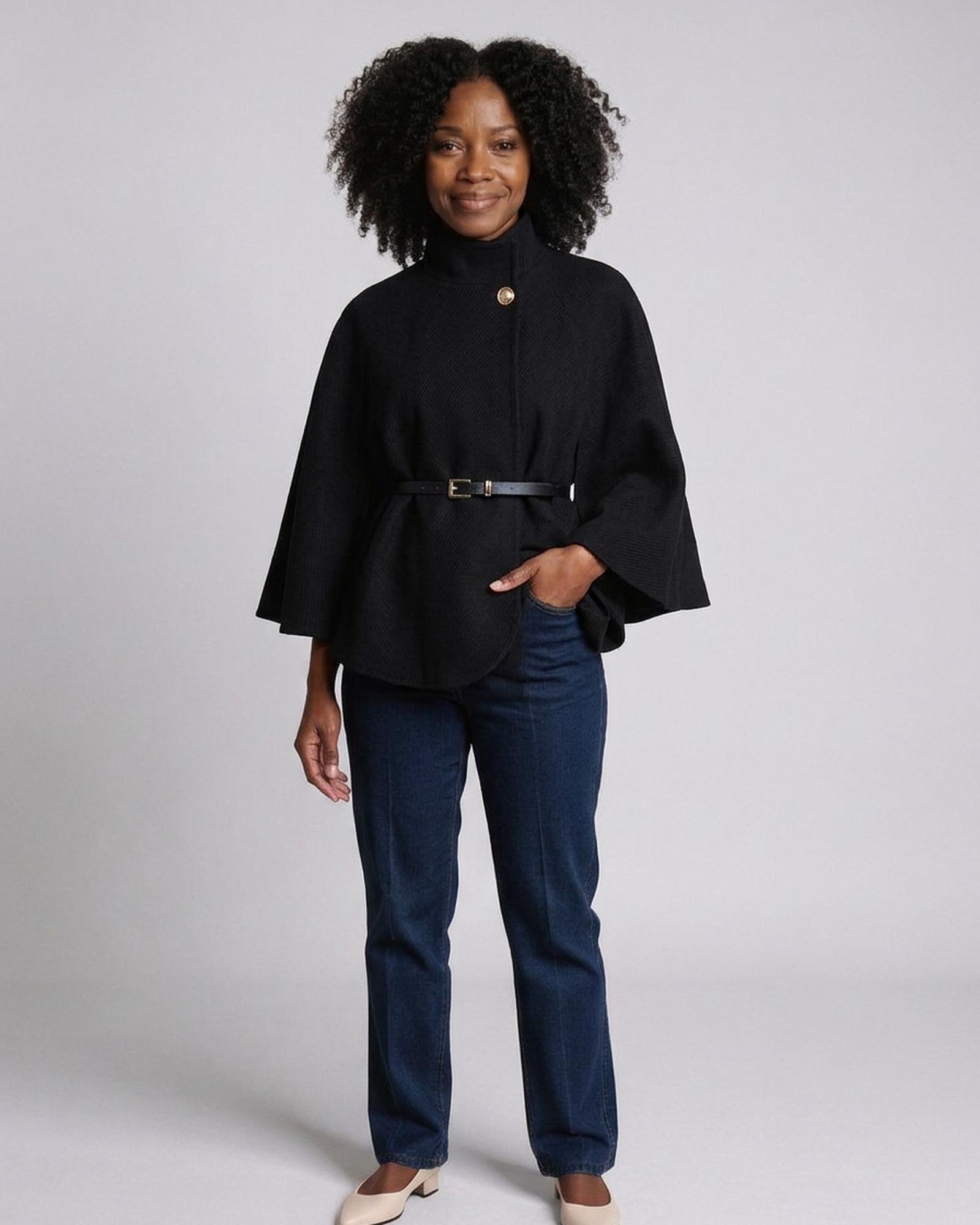 Sytske black coat, Farbvariante (KI-Visualisierung)