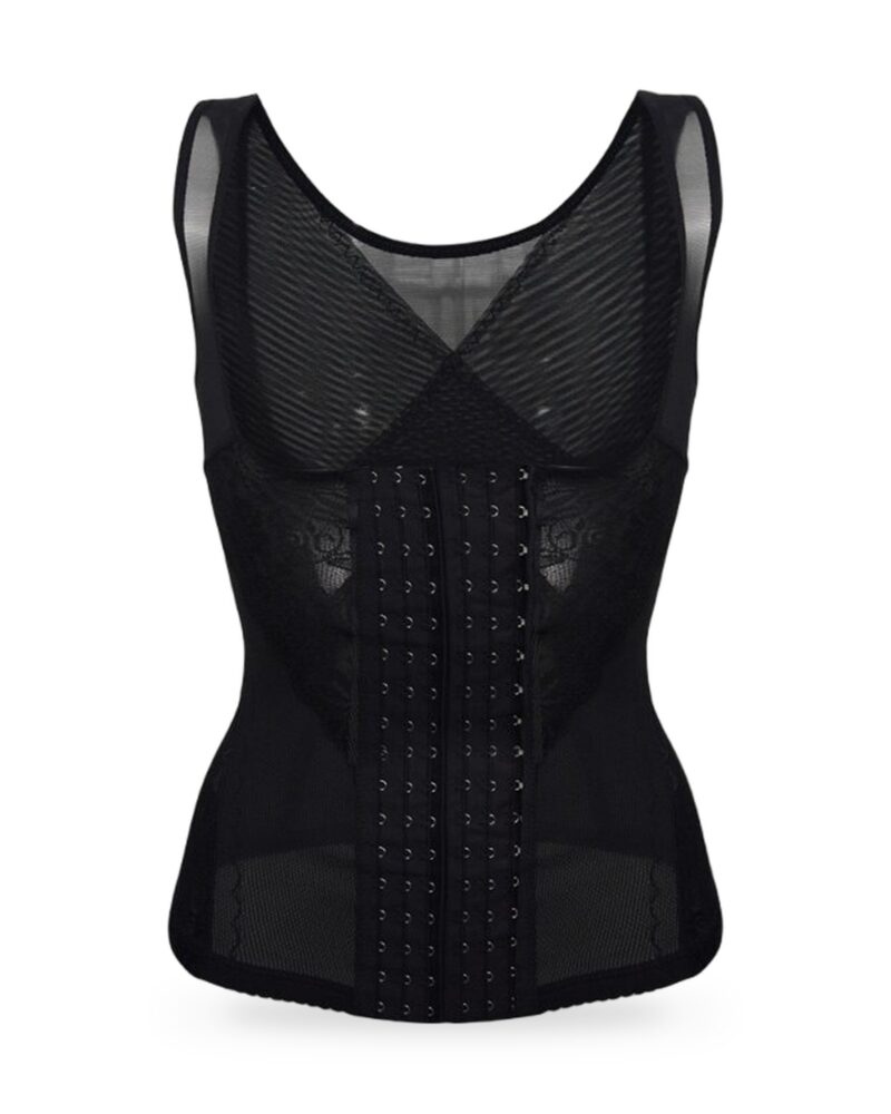 Tirza — Shaping corset vest — black
