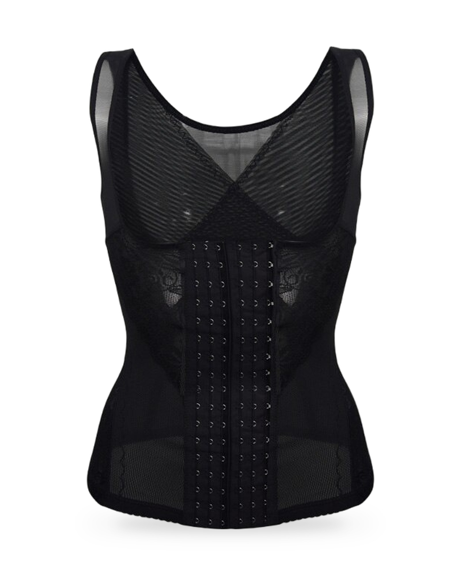 Tirza — Shaping corset vest — black
