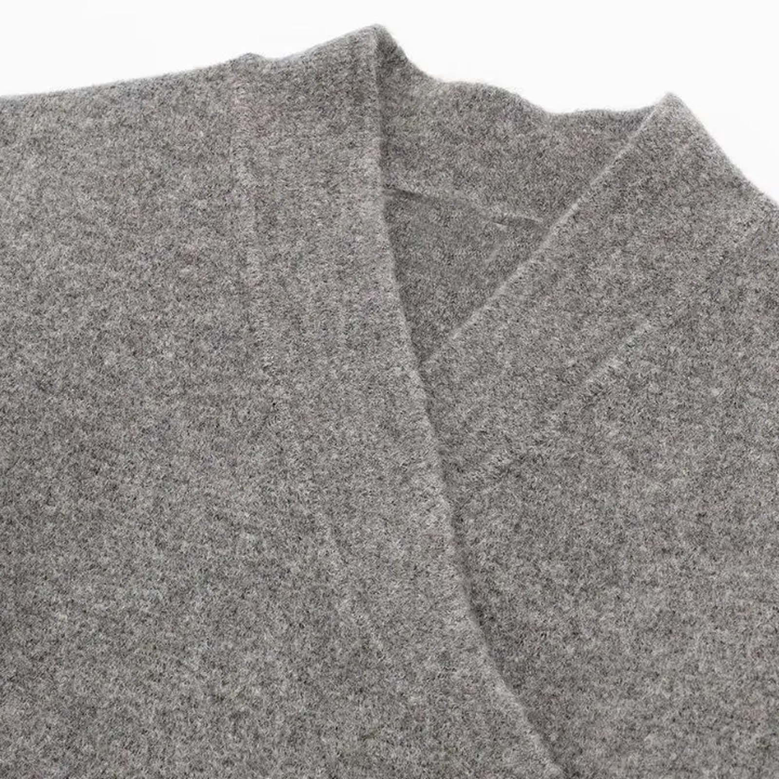Willemien knit cardigan and midi skirt set — stofdetail