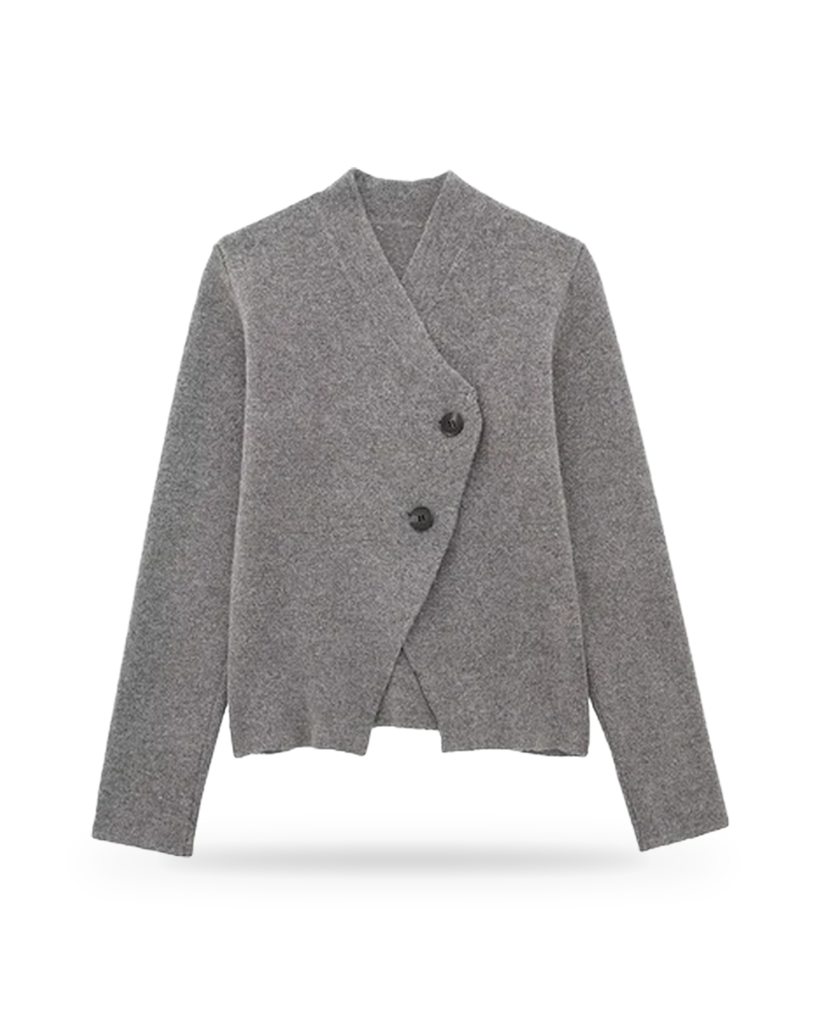 Willemien · Gebreid vest met midirok (set) — productfoto