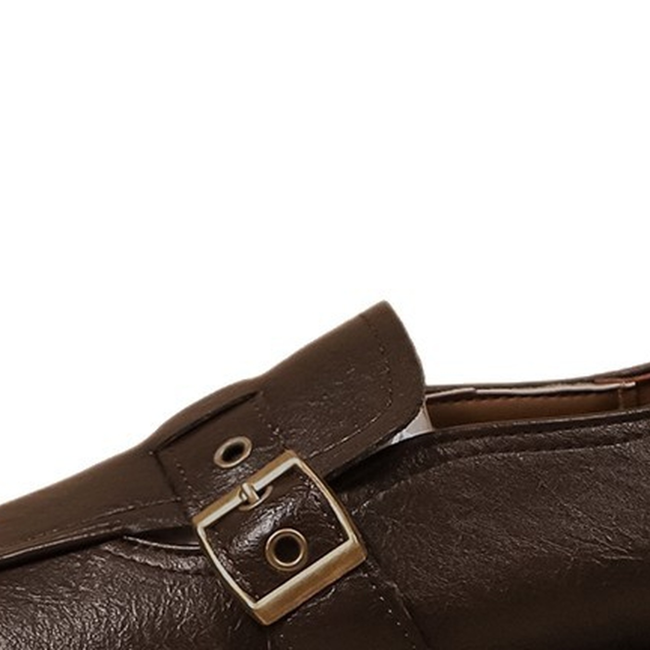 Zwaantje · Monk-strap loafer — fabric detail