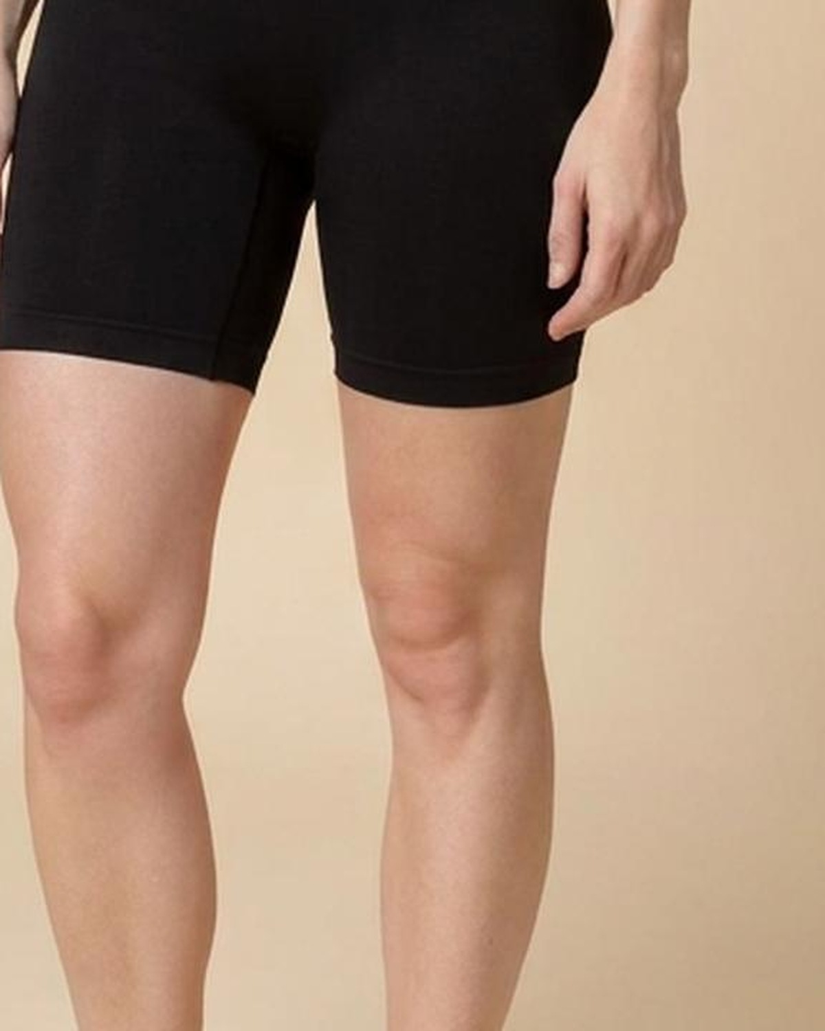 Berber shaping shorts — fabric detail (AI visualisation)