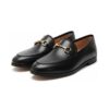 Truus horsebit loafer in Black — product pair packshot (AI visualisation)
