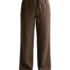 Bregtje trousers in Brown Black — product packshot (AI visualisation)