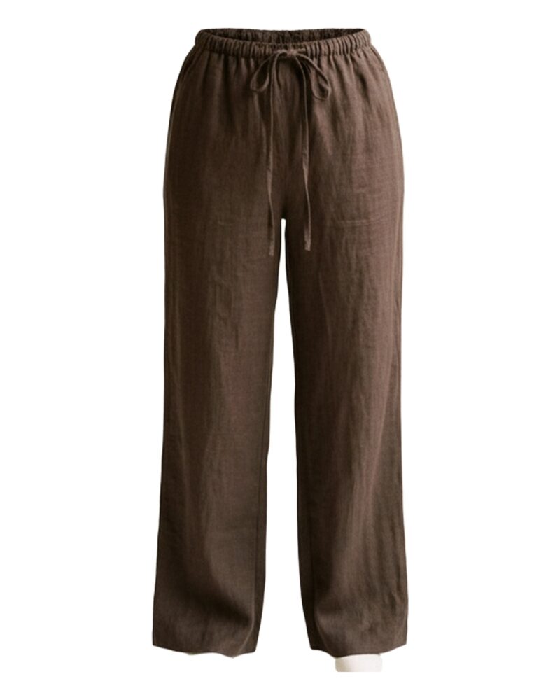 Bregtje trousers in Brown Black — product packshot (AI visualisation)