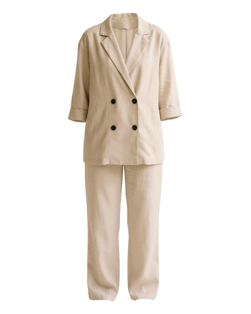 Heleentje · Linnen blazer met broek (set)