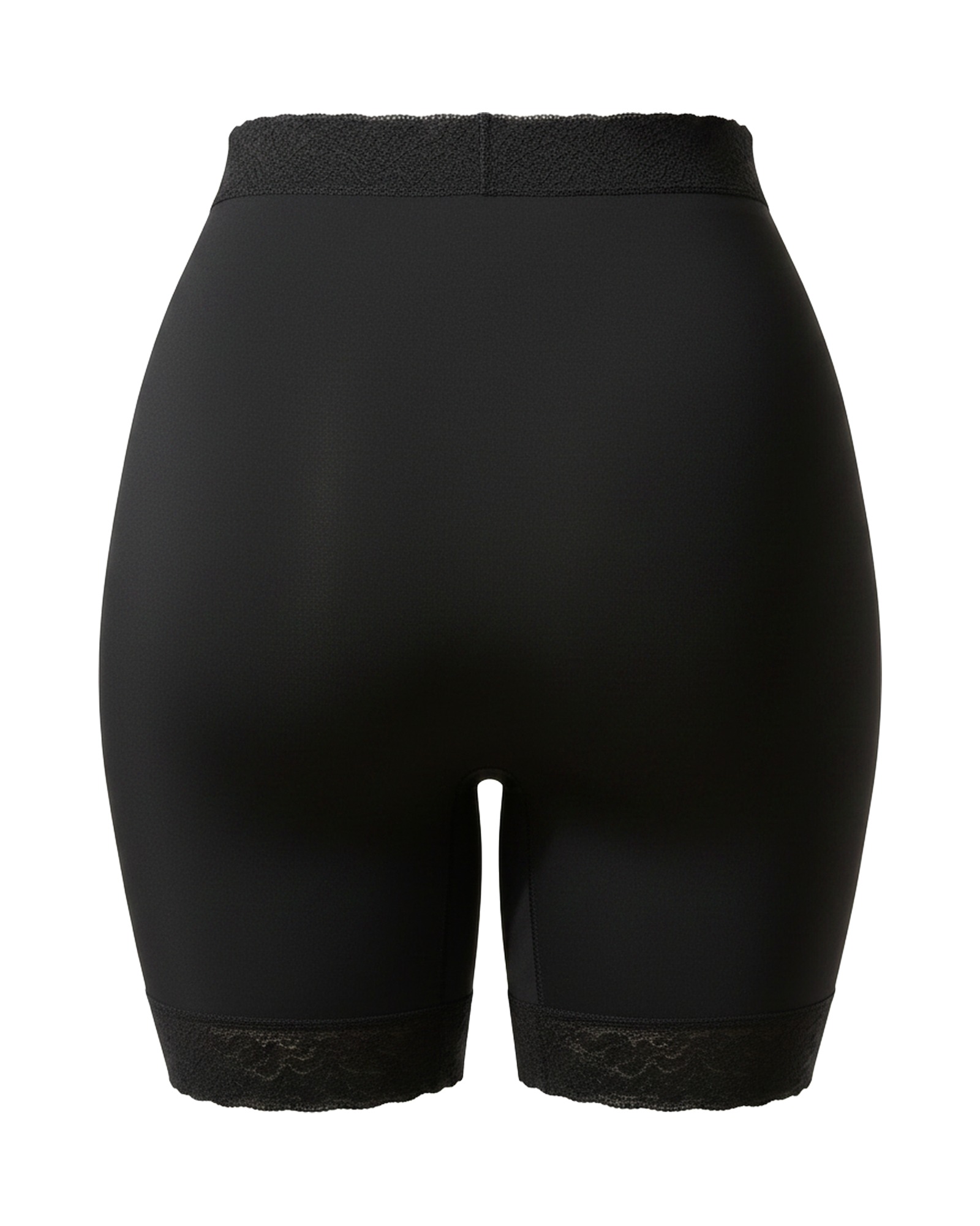 Hendrikje high-waist thigh shaper — back packshot (AI visualisation)