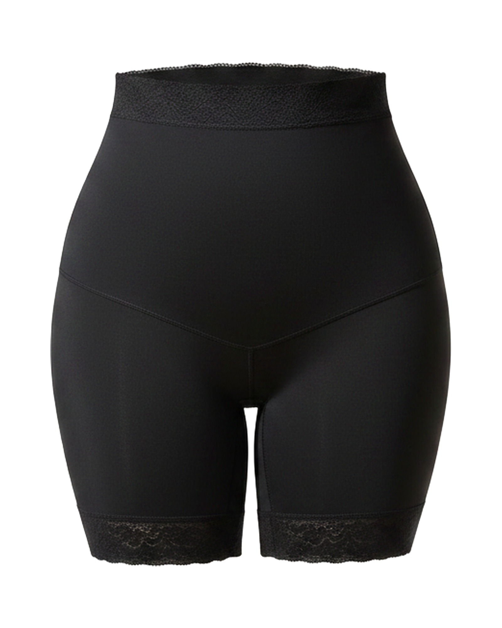 Hendrikje high-waist thigh shaper — front packshot (AI visualisation)
