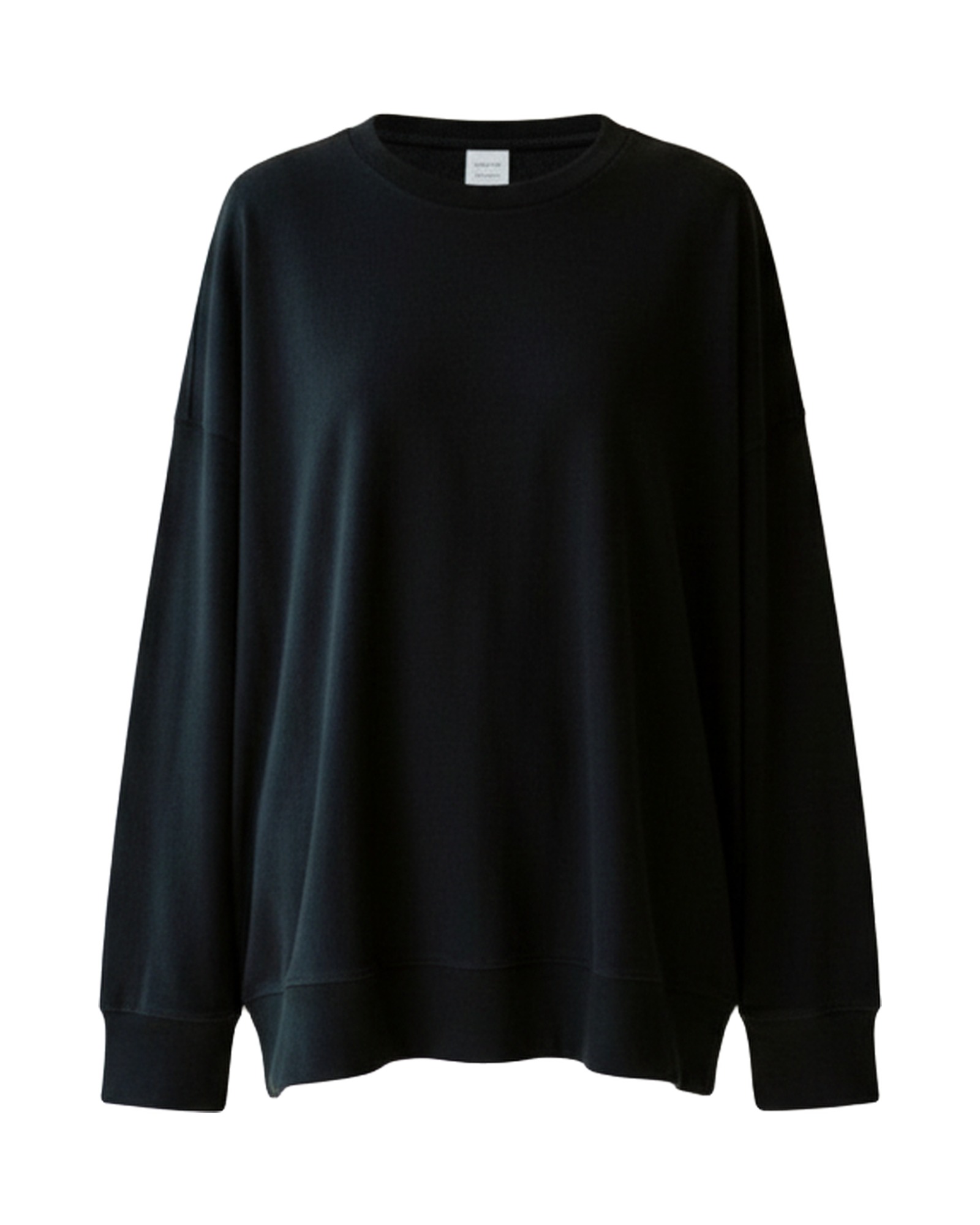 Marloes top in Black — product packshot (AI visualisation)