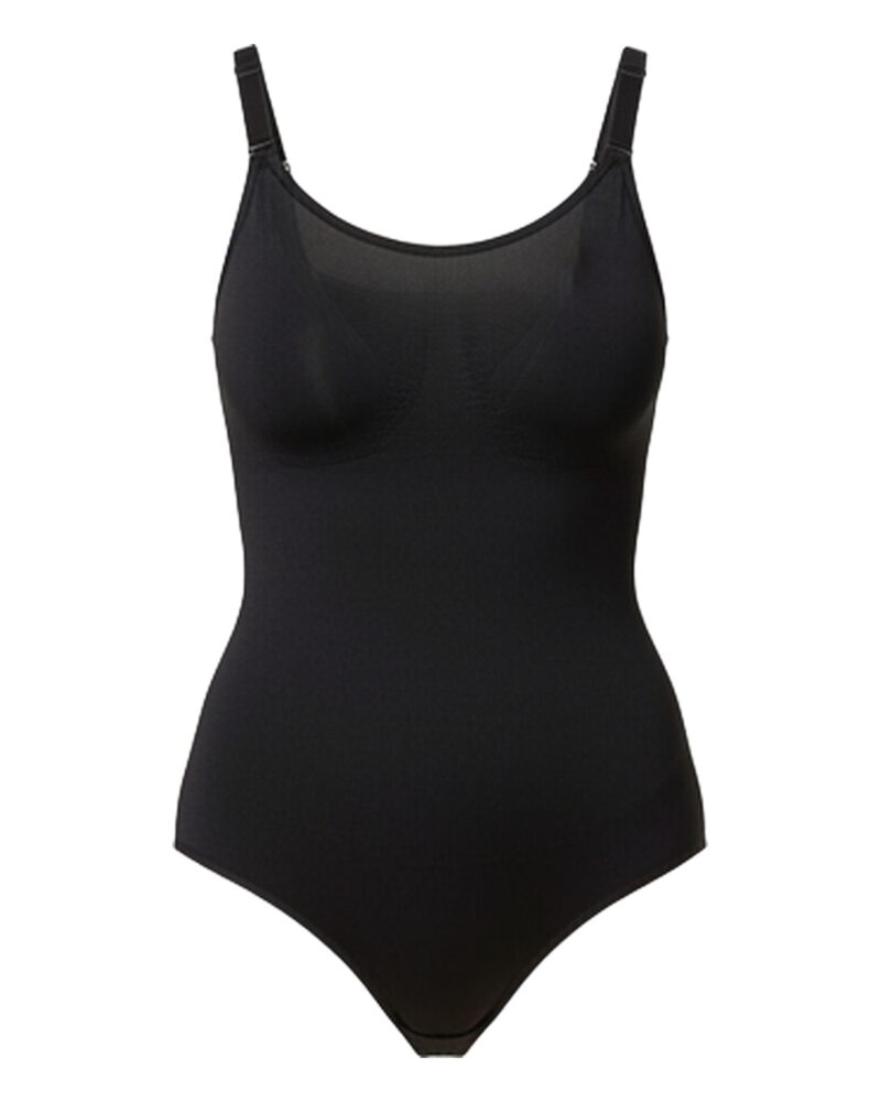 Marretje shaping bodysuit in Black — product packshot (AI visualisation)