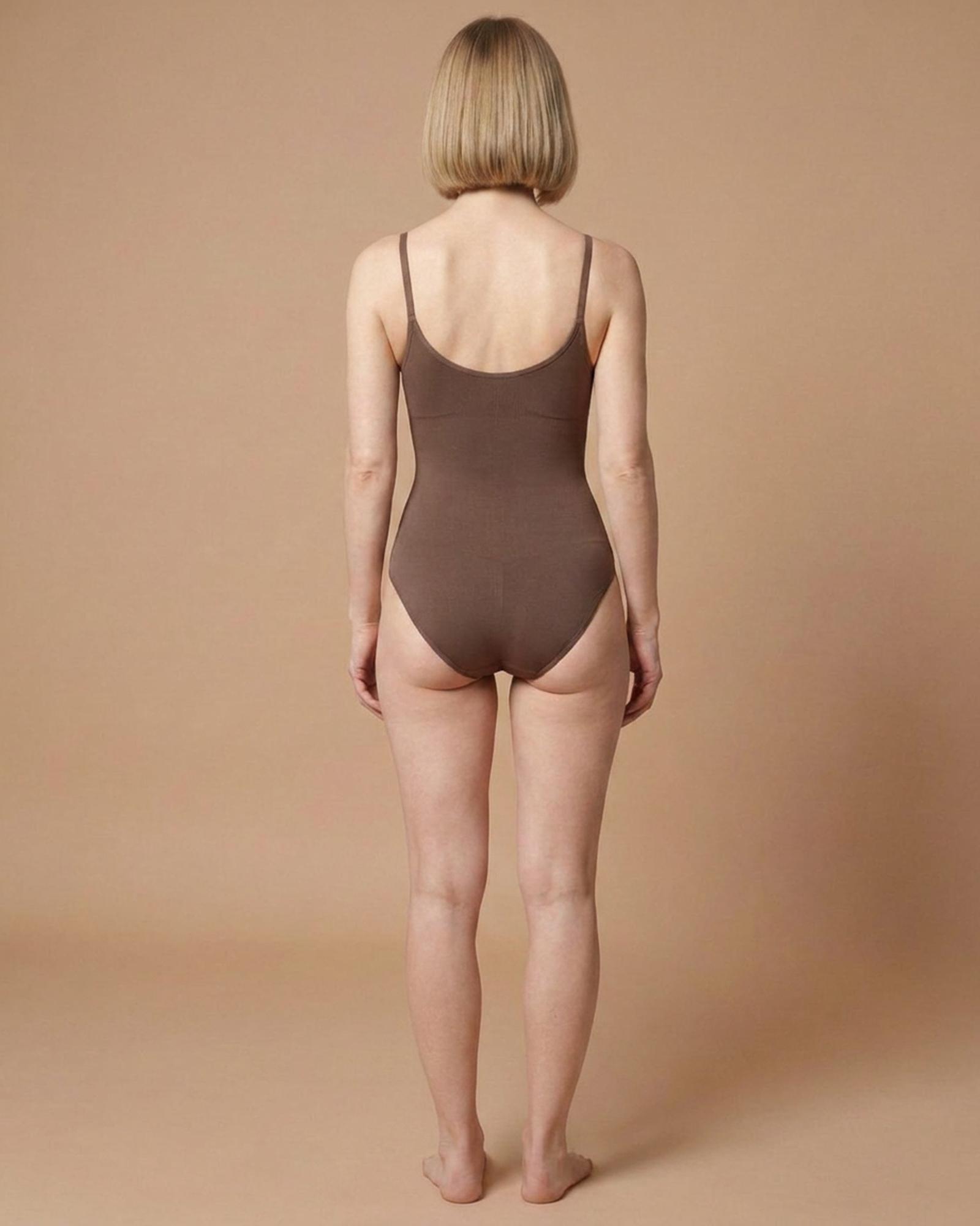 Full body shaper — back view on model (AI visualisation)