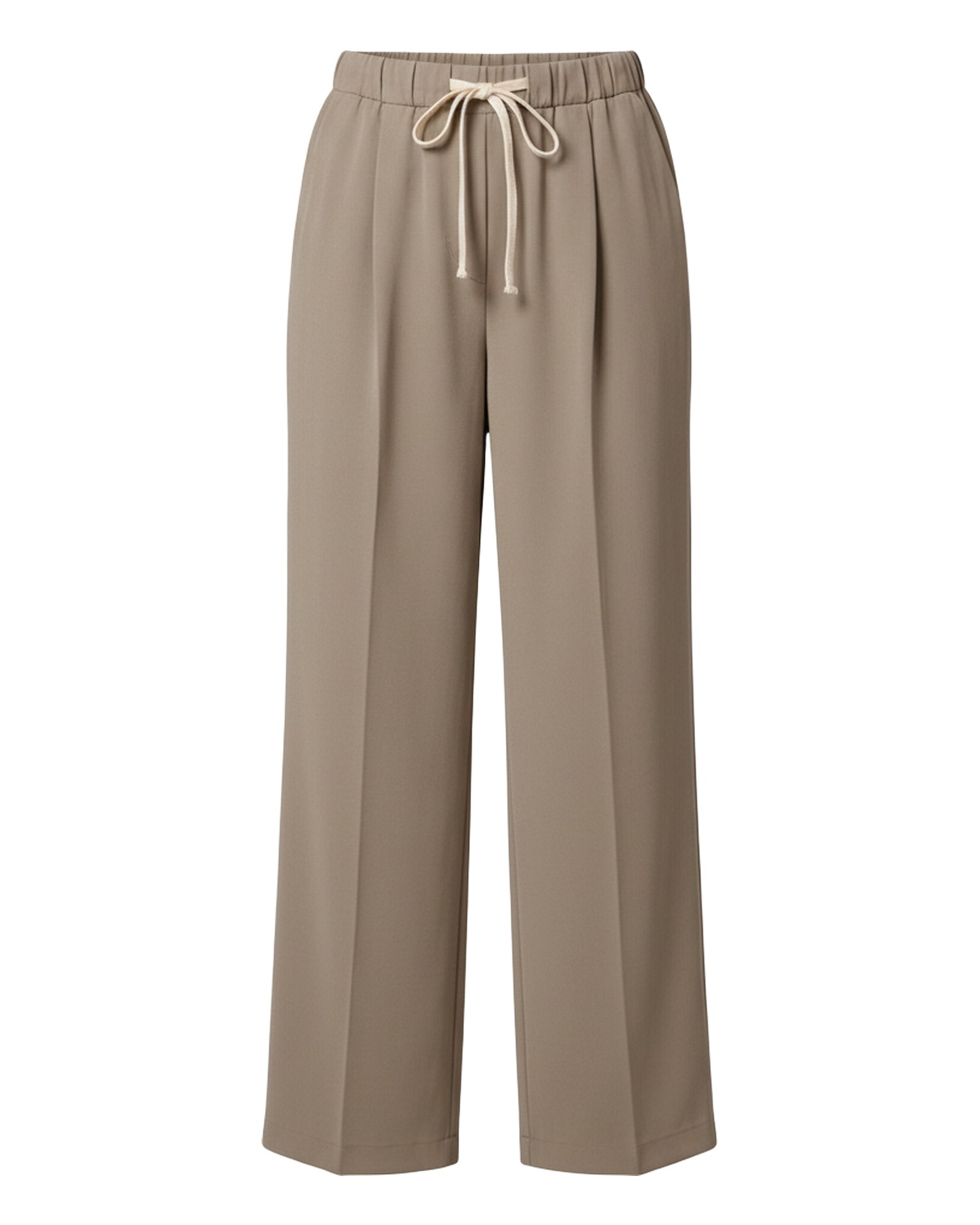Noortje trousers in Khaki — product packshot (AI visualisation)