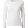 Saskia top in Coconut Milk White — product packshot (AI visualisation)