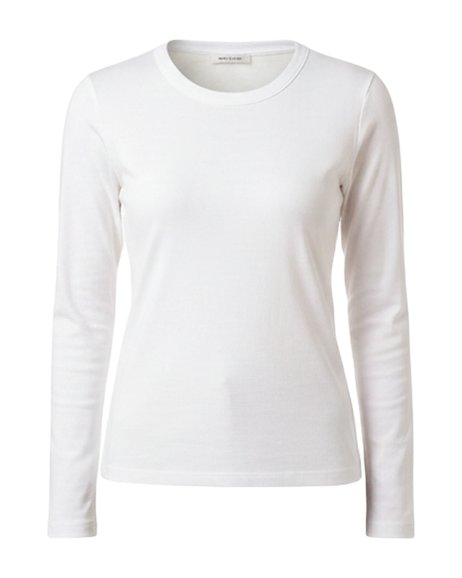 Saskia top in Coconut Milk White — product packshot (AI visualisation)