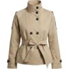 Wilhelmina belted trench coat — front packshot (AI visualisation)