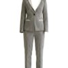Willeke plaid blazer and trouser set — volledige-set vooraanzicht packshot (AI-visualisatie)