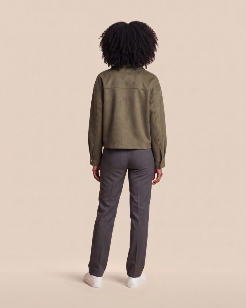 Marit · Cropped collared jacket