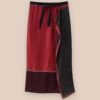 Nelleke · Printed long wrap skirt in Red Dot Print — product photo, front
