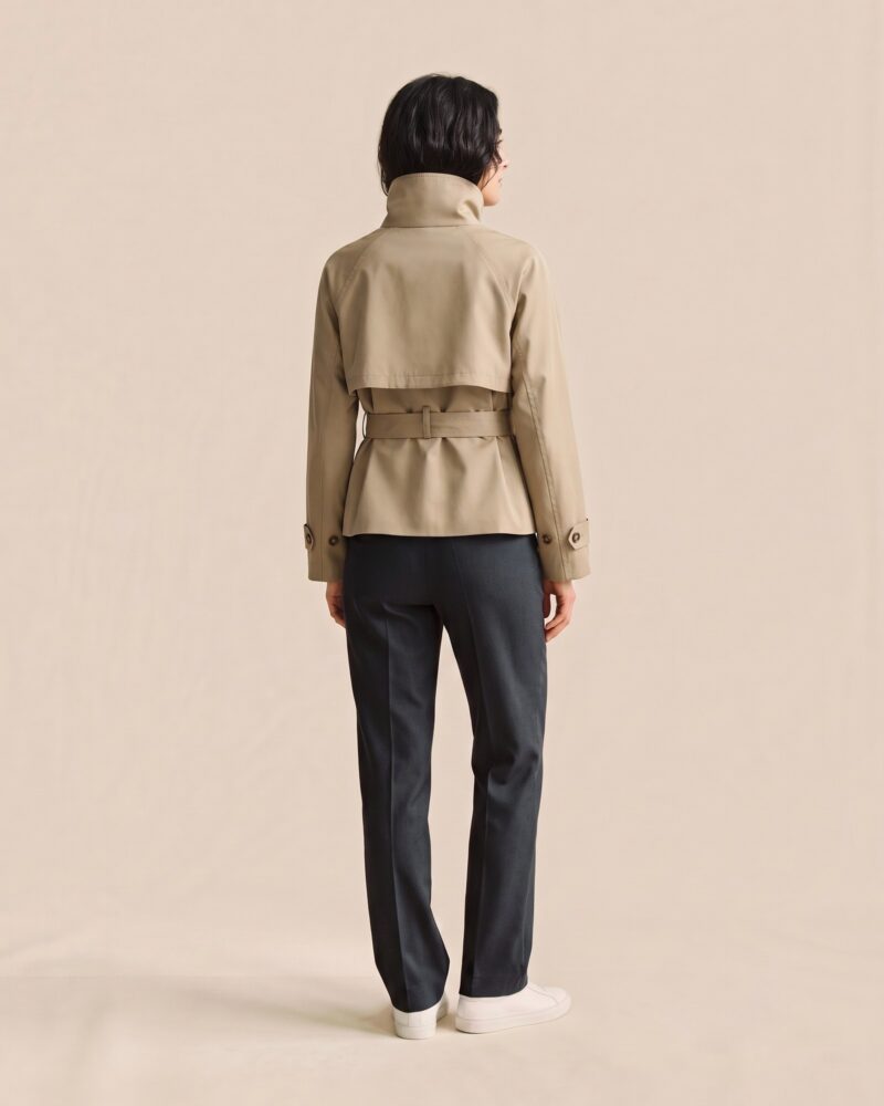 Wilhelmina · Belted trench jacket